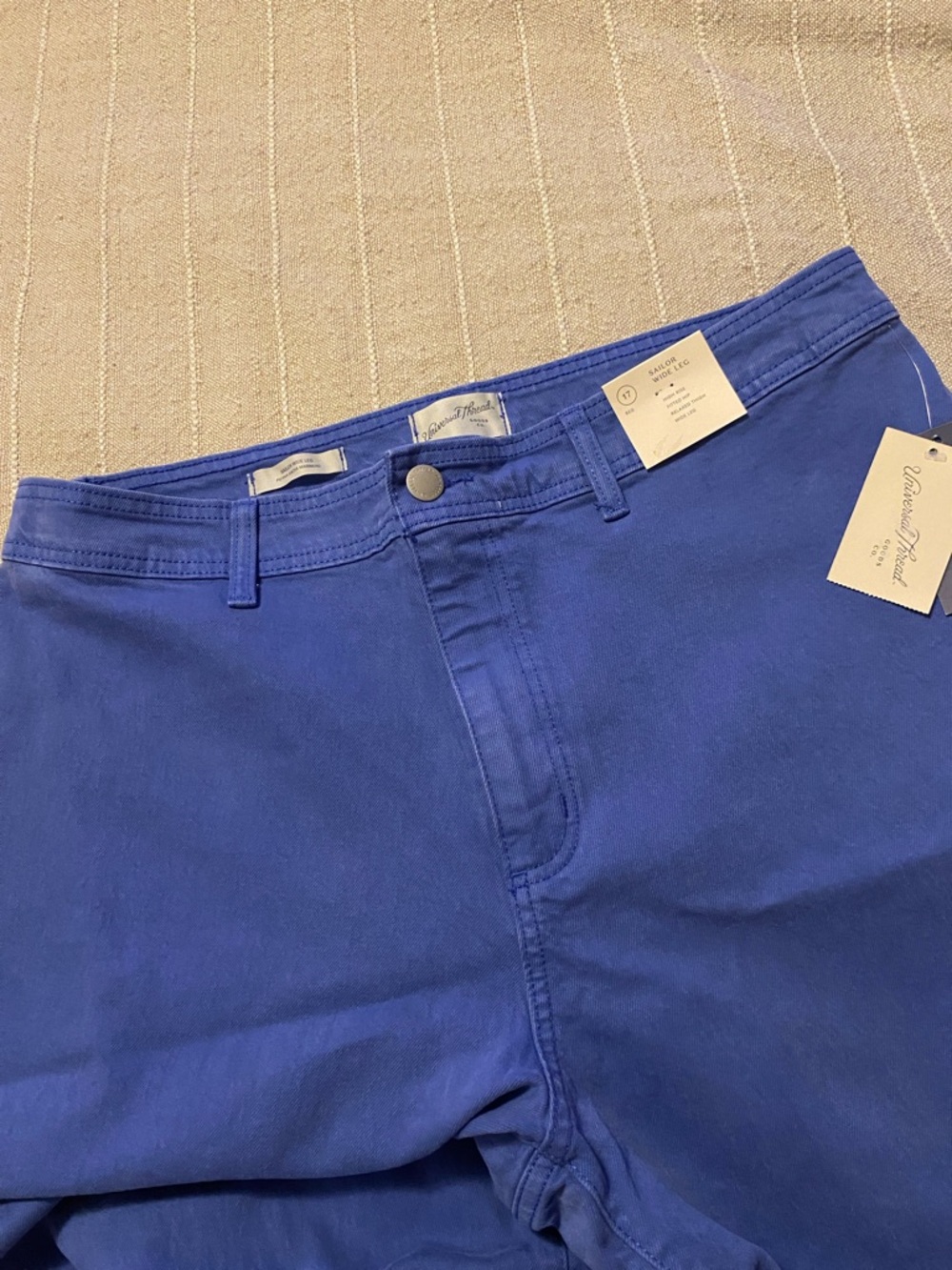 Universal Thread Cobalt Blue High-Rise Pants Sailor pants Sz 17